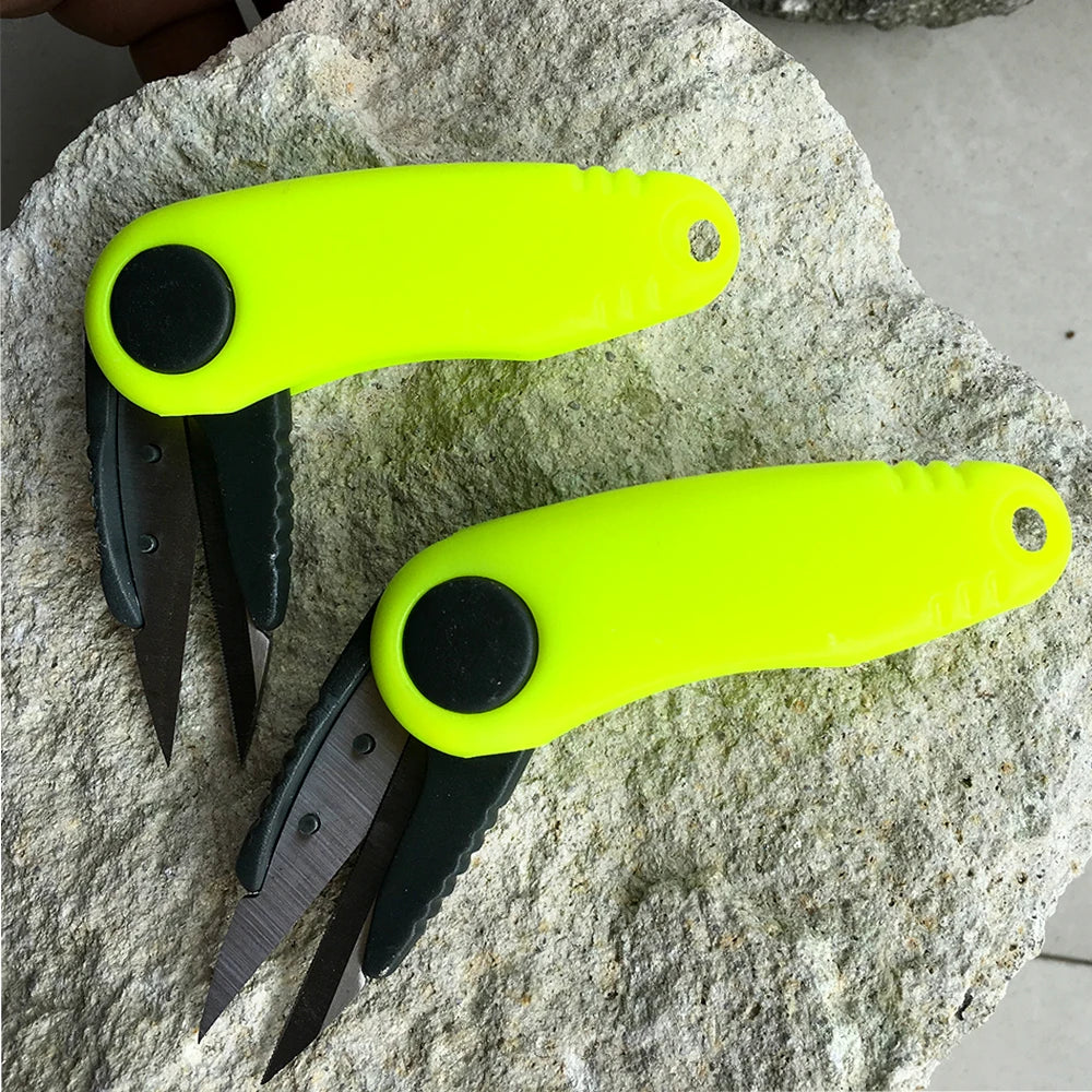 1pcs Fishing Tackle Fold Scissor for Fishing Clipper Cutting Line Multi-purpose Fishing