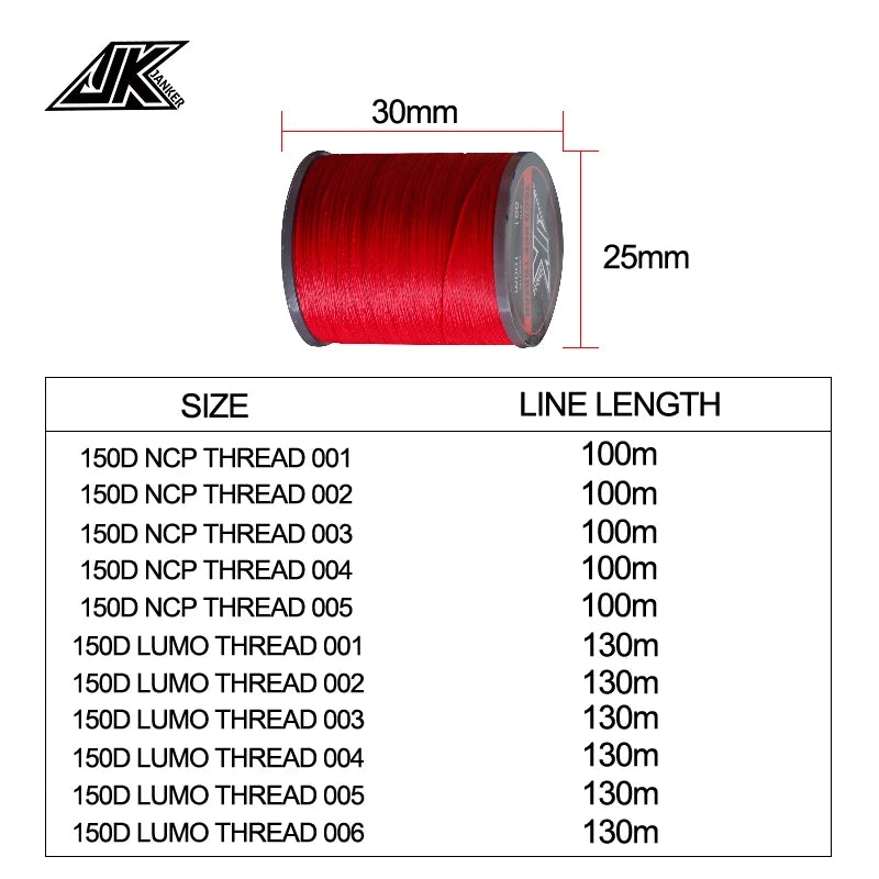 JK-150D thread multicolor hand-knitted thread DIY, suitable for all kinds of auxiliary hook