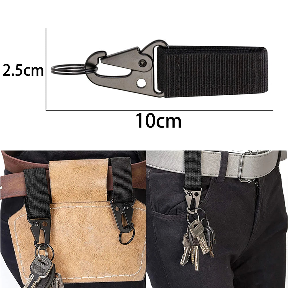 Kit of 25 Molle Accessories Kit Attachment D-Ring Grimloc Locking Gear Clip Webbing