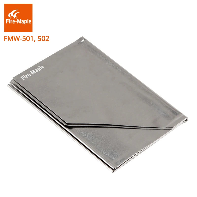 Fire Maple Foldable Light Weight Outdoor Camping Aluminum Wind-Screen Windproof