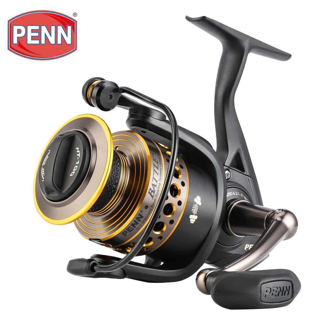 Original PENN Battle II BTL 2500-8000 Spinning Fishing Reel 6BB Big Sea Saltwater Boat