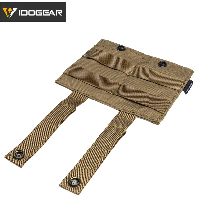 IDOGEAR Tactical 5.56 Magazine Pouch Fast Draw MOLLE Mag Pouch Carrier Double