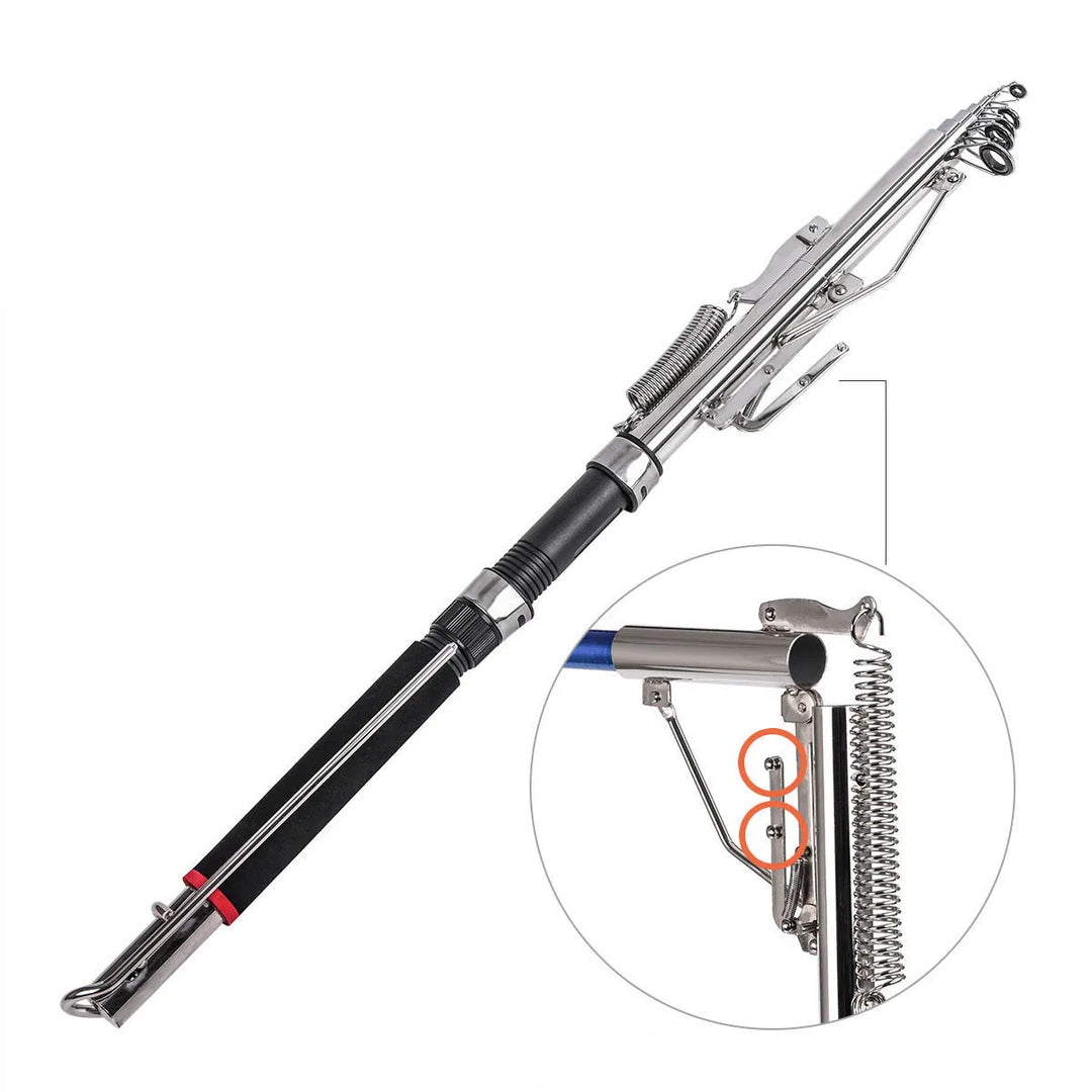 2.1-2.7M Carp Automatic Fishing Rod Fishing Telescopic Spinning Rod Sections Fishing