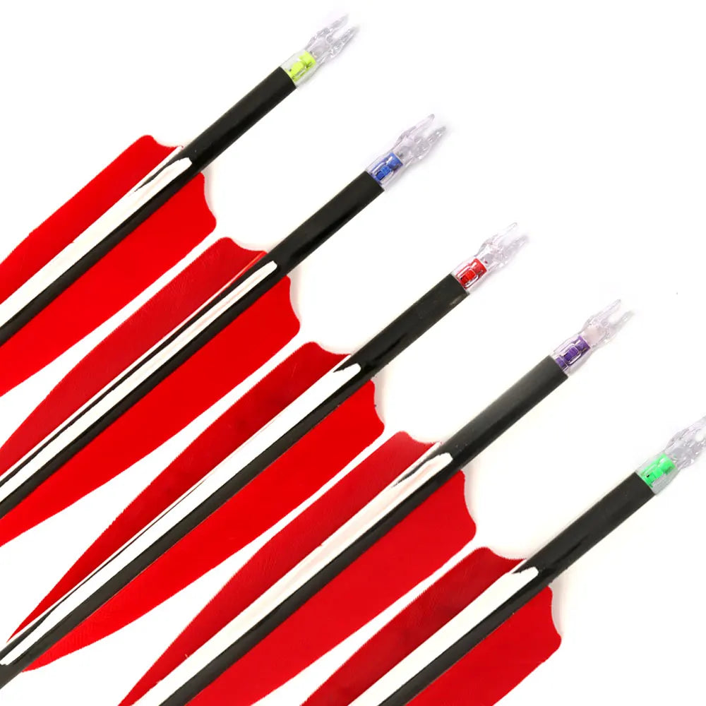 3pcs Automatically  LED Nock For ID 4.2 5.2 6.2 7.6 MM Archery Bow String  Lighted Activated Nocks Arrow Accessory Hunting