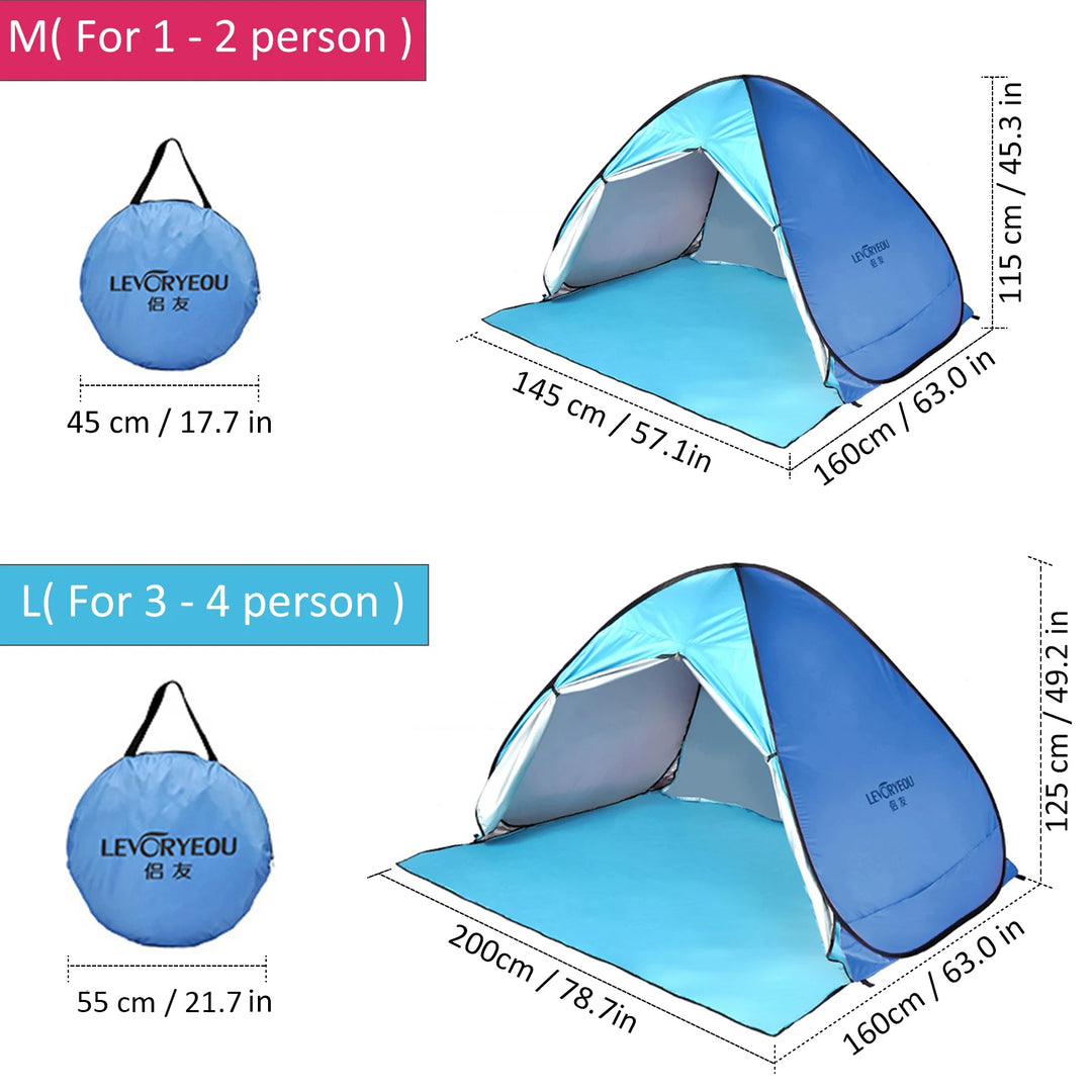 Automatic Camping Tent Ship From RU Beach Tent 2 Persons Tent Instant Pop Up Open