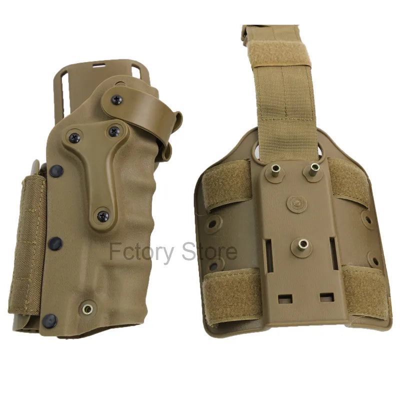 Tactical Gun Holster Leg Platform Pistol case Fits For GLOCK 17 19 Colt 1911 M92 M9 SIG P220 Outdoor Military Thigh Gun Holster