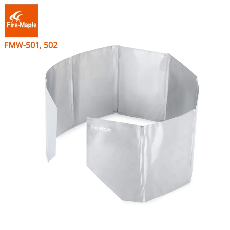 Fire Maple Foldable Light Weight Outdoor Camping Aluminum Wind-Screen Windproof