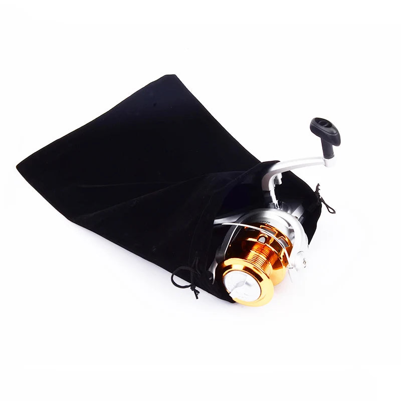 Fishing Reel Bag With Drawstring Reel Protector Bag Fishing Tackle Fishing Gear