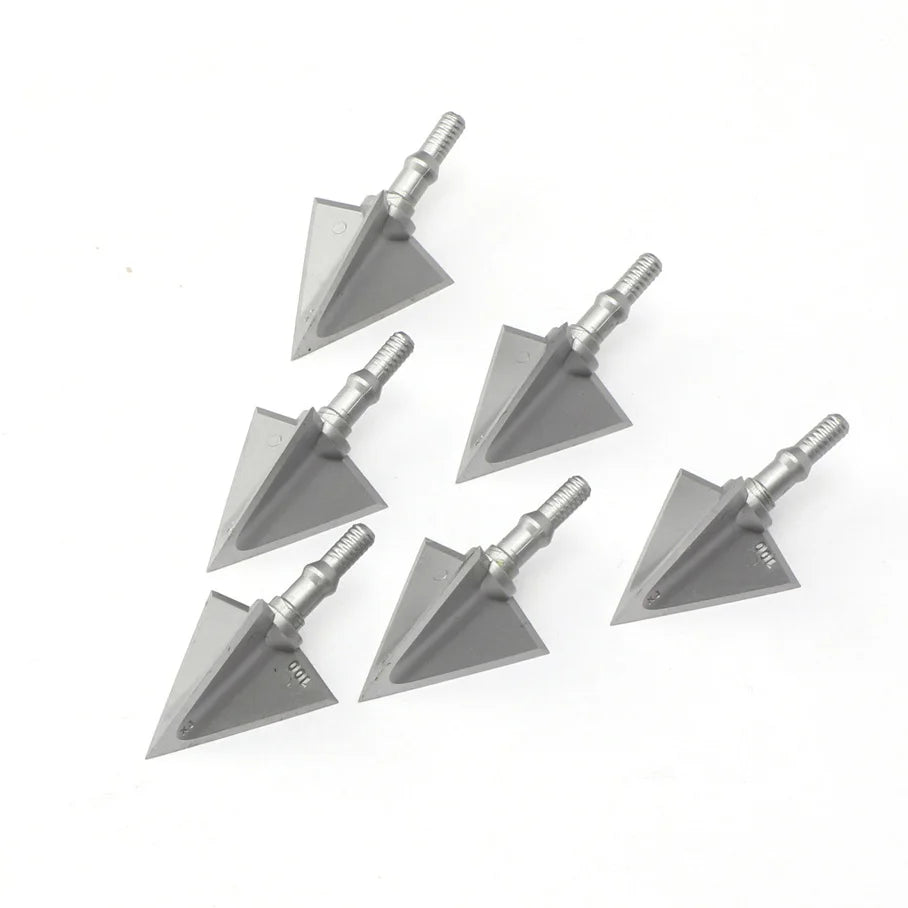 3-24pc 100 Grain Stainless Alloy Arrowhead Archery 3 Fixed Broadhead Hunting Tips For Shooting Accessories