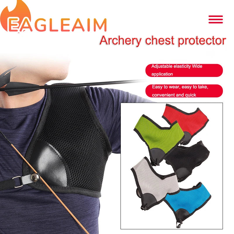 Archery Chestguard Adjustable Shooting Hunting Accessories Archery Chest Protector