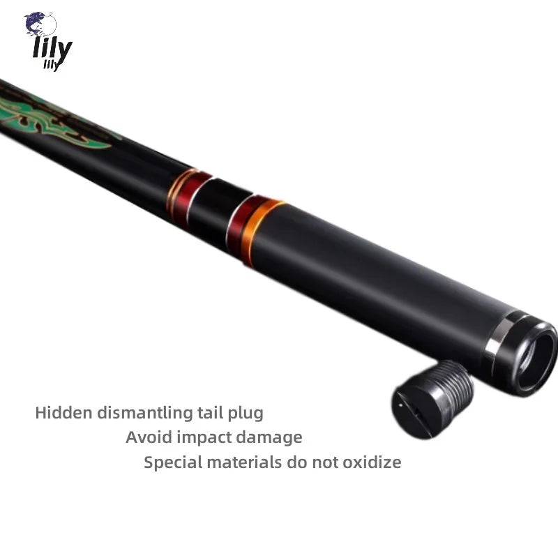 Anmanda Kawasimai Rock Fishing Rod 5m UltraLight carbon reef rock rods Hand Sea Telescopic Dualuse Rod Ocean Rock Fishing pole