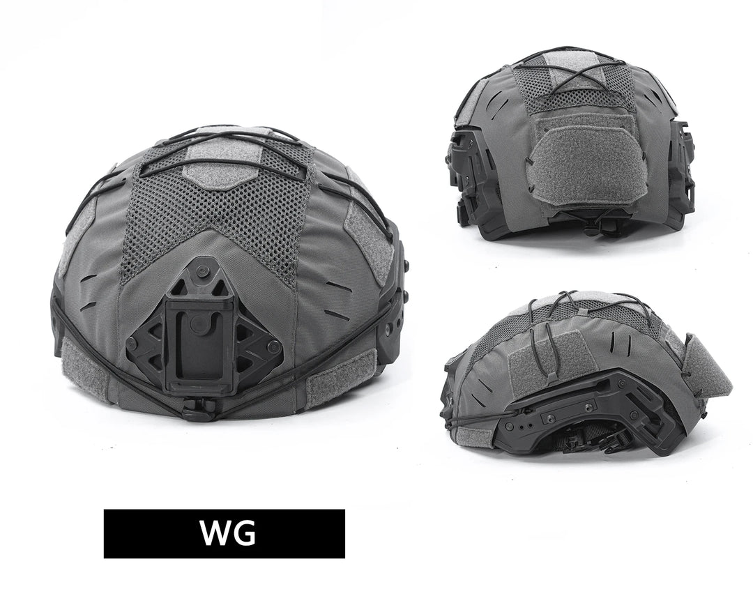 Helmet Cover Team Wendy Exfil Ballistic Bump Mesh Multicam Wolf Grey Tactical