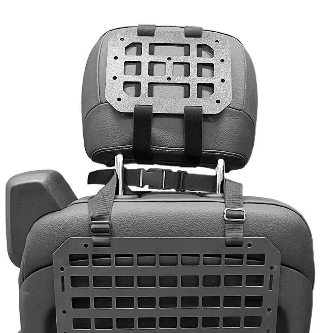 Vehicle Rigid Molle Panel Car Truck For Car Headrest Seat Organizer Velcro Panel Backpack