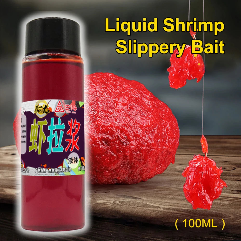 100ML Fish Attractant Shrimp Bait Liquid Fish Bait Fishing Accessories Fishing Supplies