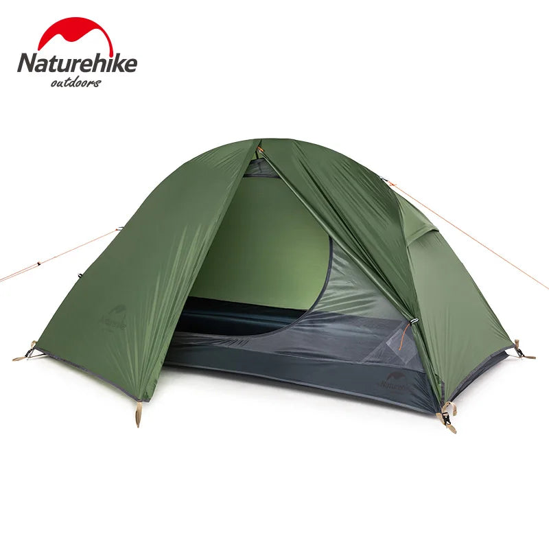 Naturehike Outdoor Ultralight Cycling Tent 1 2 People Backpacking Trekking Mountain Single Camping Tent Waterproof PU4000