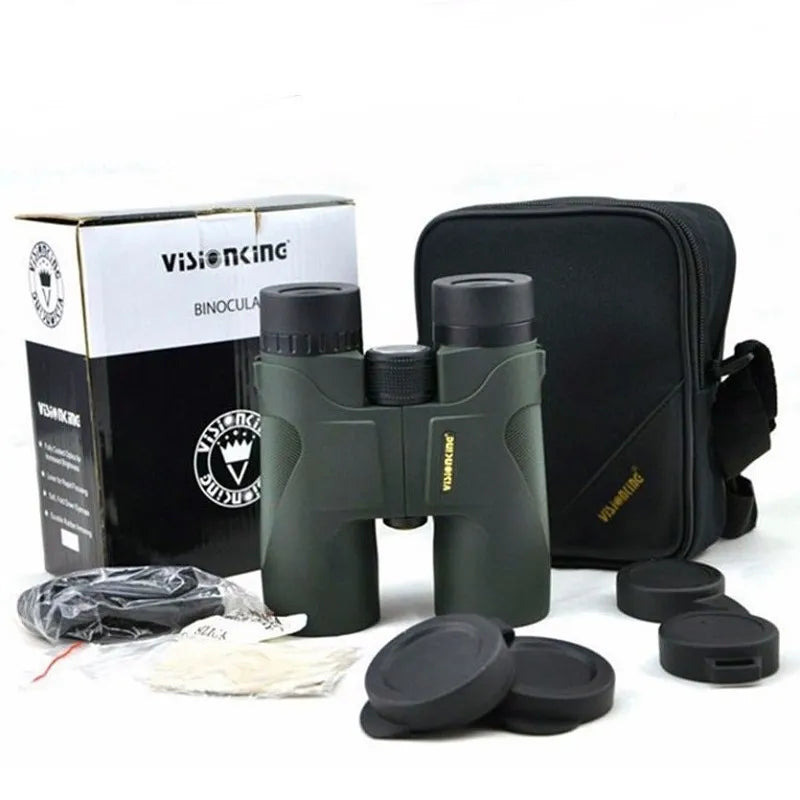 Visionking Long Range 10x42 Hunting Camping Binoculars BAK-4 FMC Waterproof Powerful