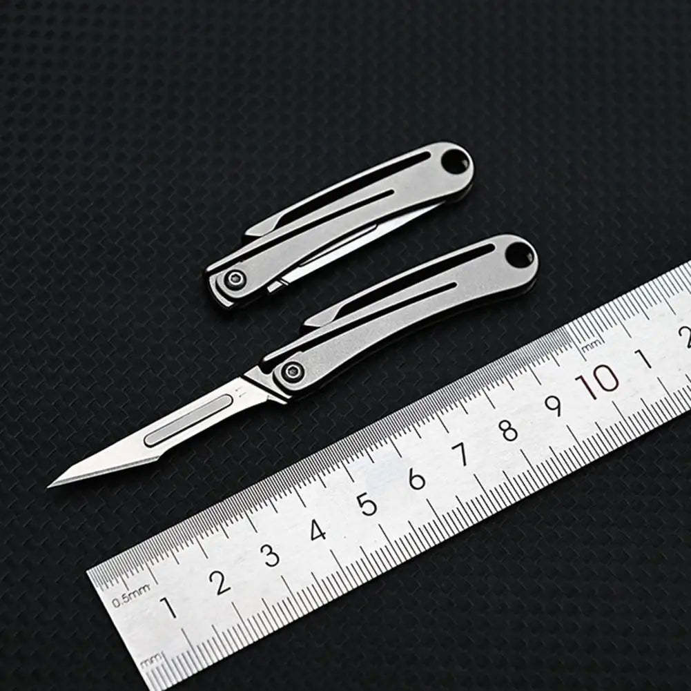 Foldable Artwork Cutter Hardness Sharp Anti-rust Portable Multipurpose Express Package