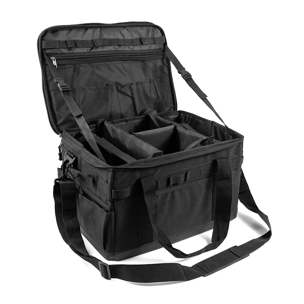 30 45 60L Camping Storage Bag Trunk Organizer with Handles Versatile Large Capacity