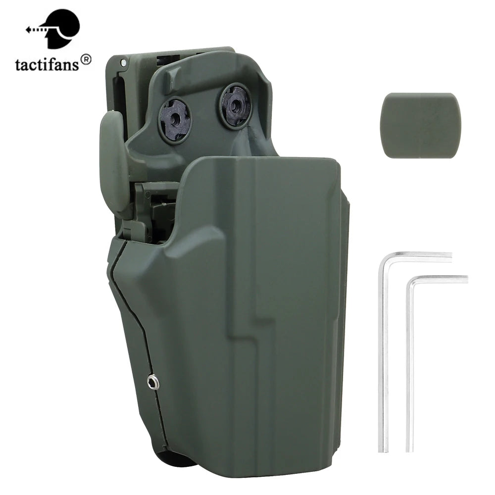 Tactical SUB-COMPACT 450 Gun Holster Beretta/S&W/Sig Sauer/Jericho/CZ/FNP Universal Holster Belt Clip Shim Accessories