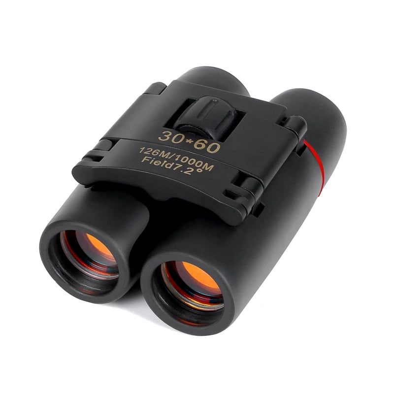 Professional 30x60 Telescope Mini Compact Folding Binoculars HD Portable for Child