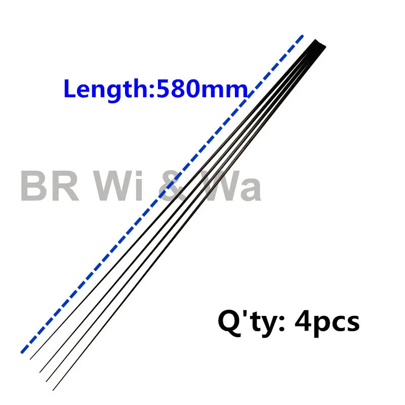 58CM Solid Carbon Rod Tip Blank Rod Building Components Fishing Pole Repair DIY