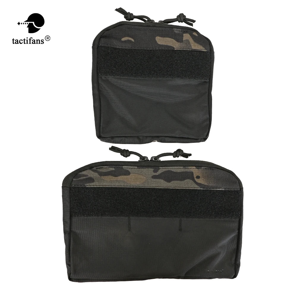 Tactical Slim Small Half Pocket Kangaroo Insert Pouch Zipper Bag Outdoor Sport Gears