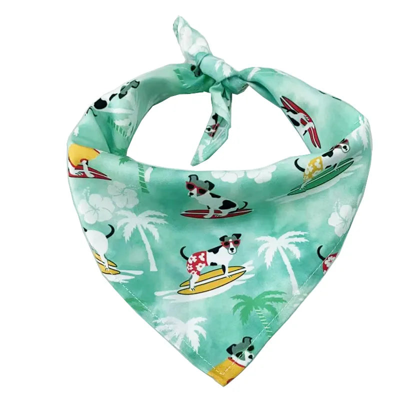 For Dogs Bandana Outdoor Beach Pets Accessories Dog Supplies Perros Accesorios