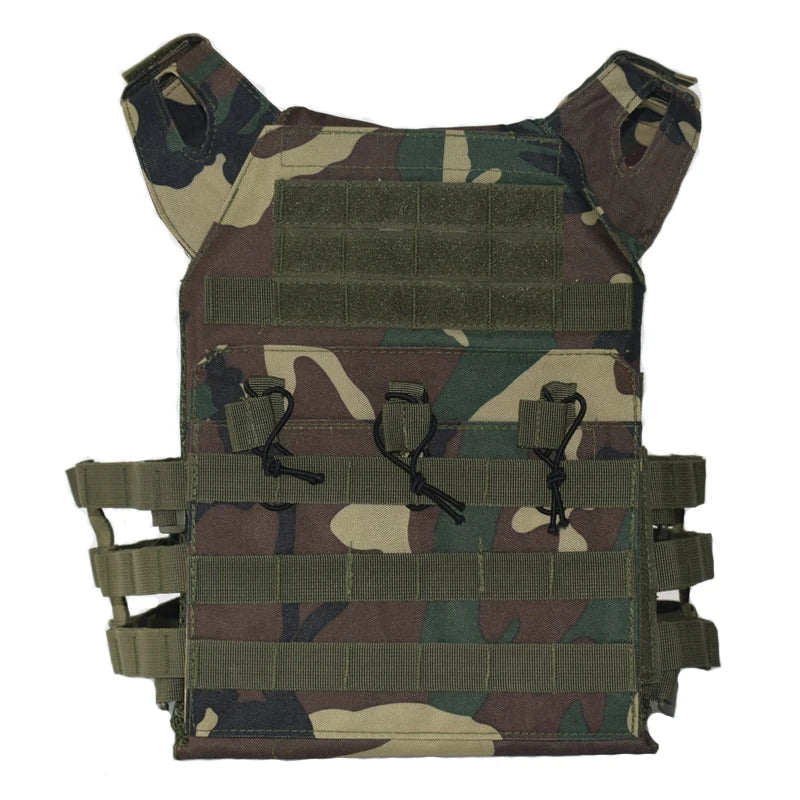 Military Equipment Tactical CS Field Vest MOLLE JPC Vest Body Armor Plate Carrier Vest