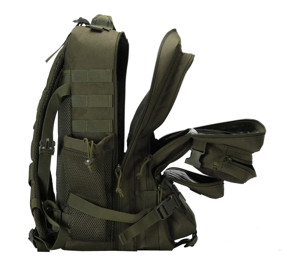 30L 45L Tactical Backpack Military Army Bag with Bottle Pocket Outdoor Hiking pack