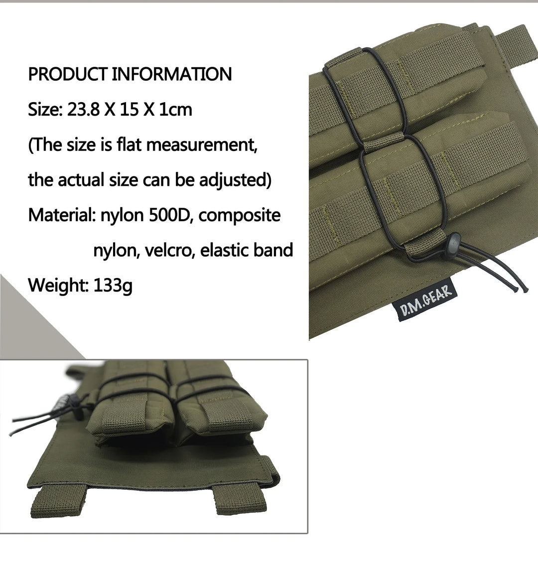 DMgear P90 Special Multi-function Pocket Tactical Multi-function Chest Hanging Leg