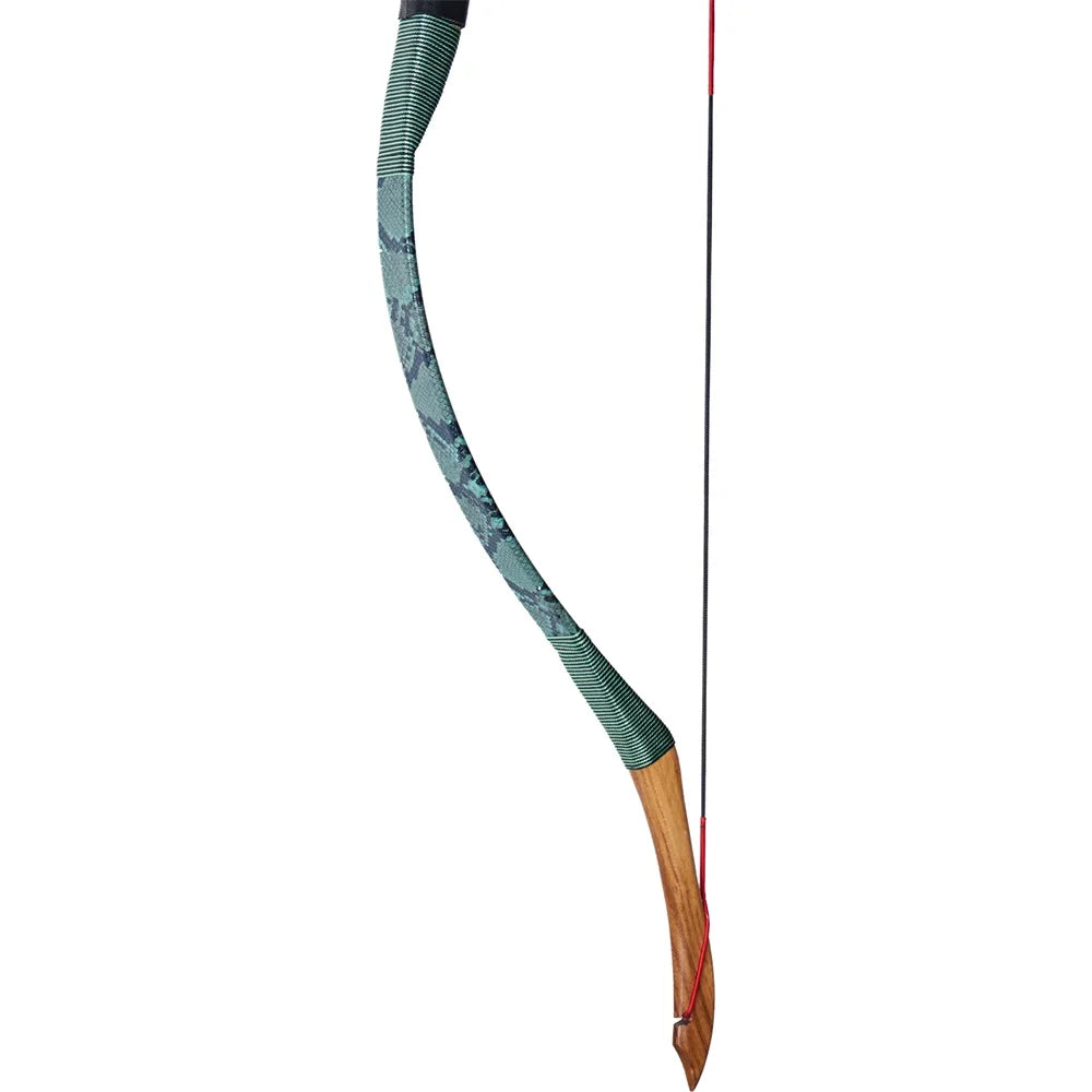 20~50lbs Handmade Traditional Recurve Bow Right Left Hand Bow Outdoor Archery Hunting Shooting Adult Practice Bow Supplies