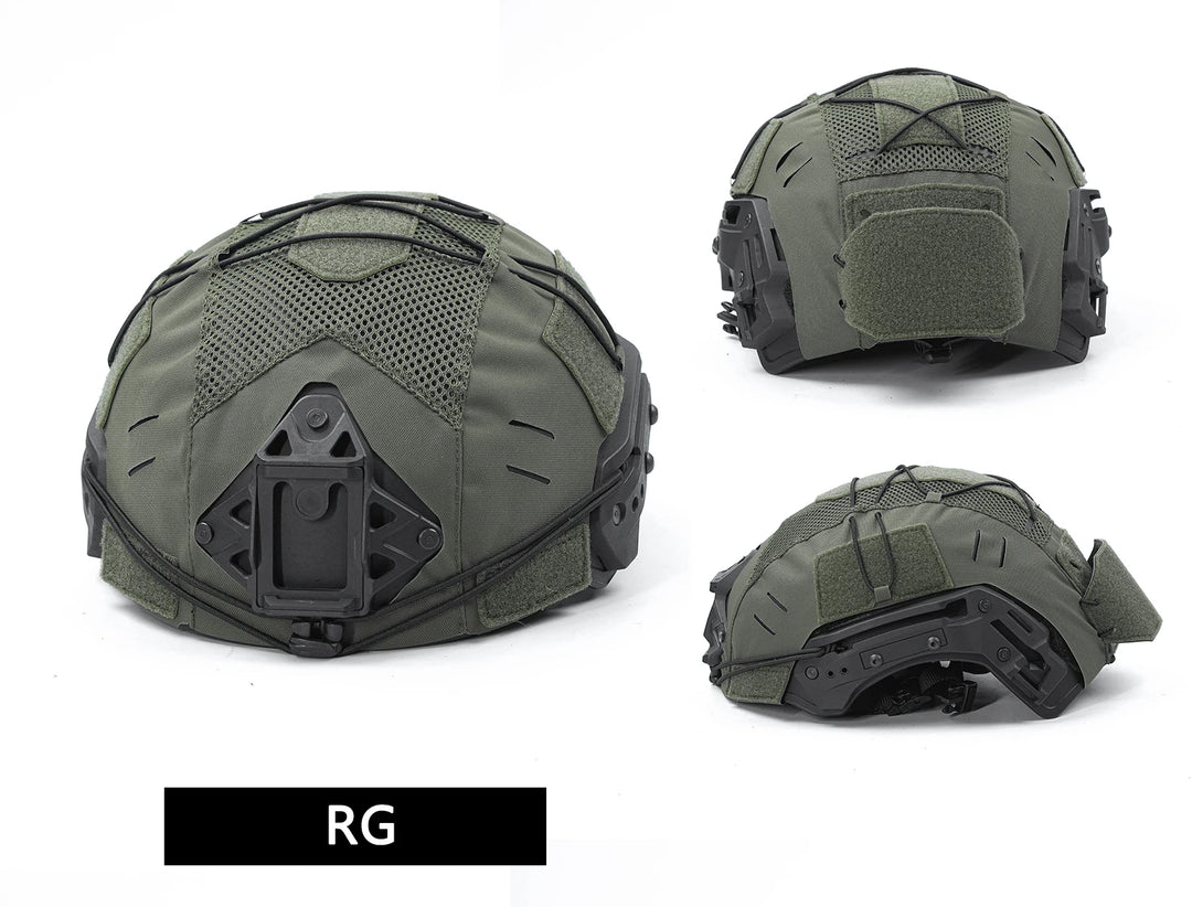 Helmet Cover Team Wendy Exfil Ballistic Bump Mesh Multicam Wolf Grey Tactical