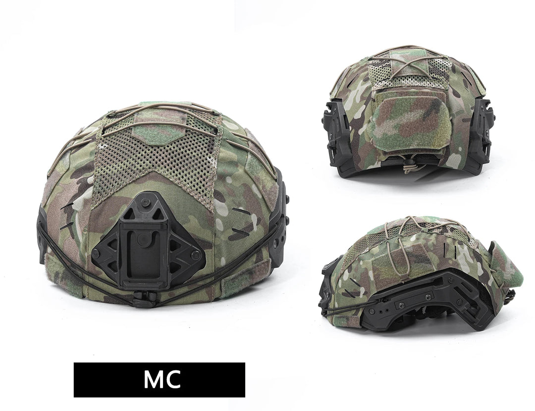Helmet Cover Team Wendy Exfil Ballistic Bump Mesh Multicam Wolf Grey Tactical