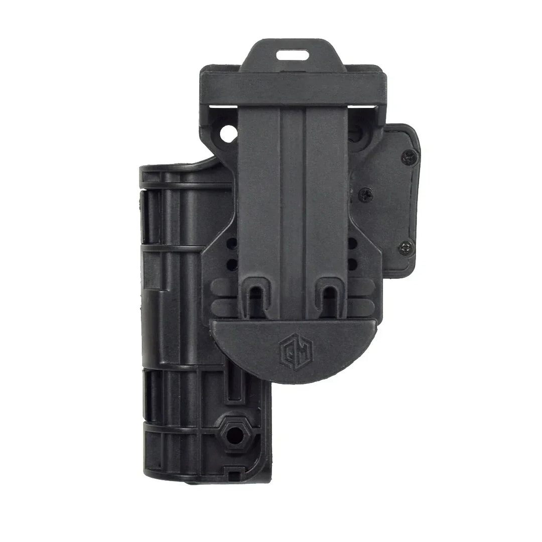 Tactical Right Hand IPSC Carry Quick OWB Gun Case Waist Belt Holster For Airsoft Glock 17 19 22 34 Pistol Flashlight Holder