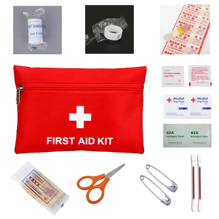 Portable Outdoor Waterproof Person Or Family First Aid Kit For Emergency Survival