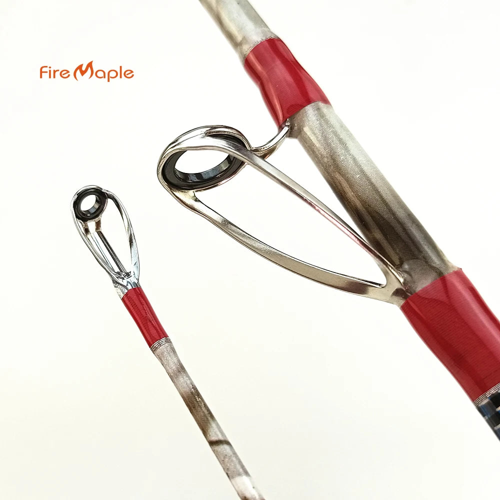 Red Shark 1.58m 5 feet very strong rod slow jigging fishing solid tip XH surf casting