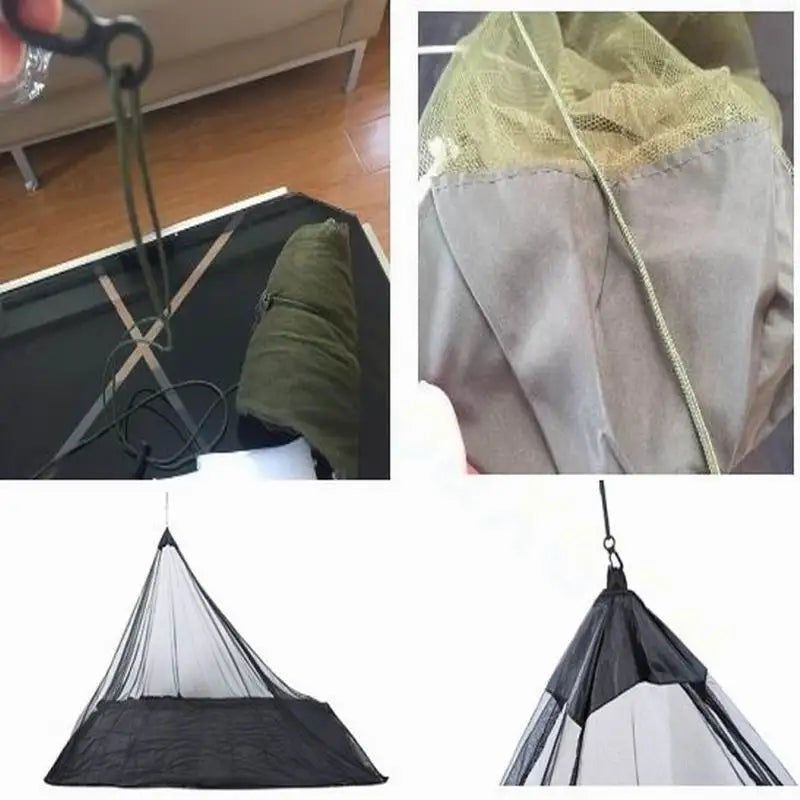 Ultralight Outdoor fishing Hiking inner Tent Summer Mesh Tent Body Inner Tent Vents mosquito net Camping Netting Survival Kit