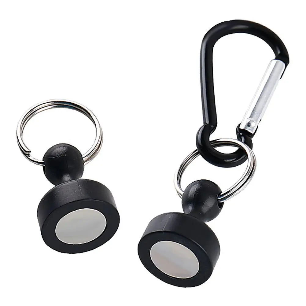 Outdoor Fishing Clip Magnetic Buckle With Keychain Carabiner Anti falling Fishing Gear