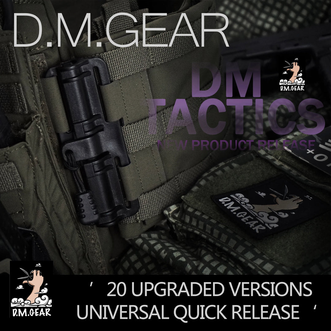 DMgear Tactical Vest Universal Quick Release Molle Quick Release Quick Wear