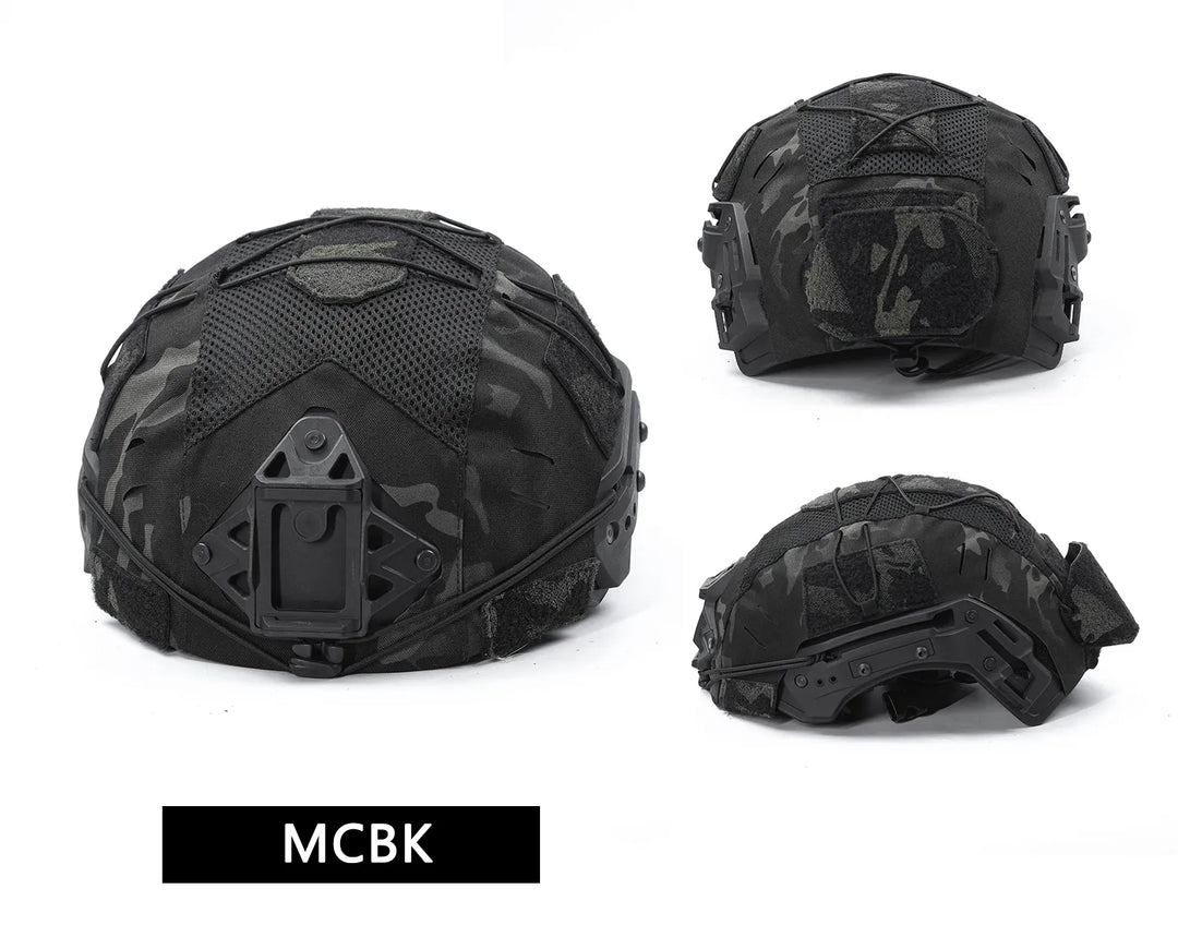 Helmet Cover Team Wendy Exfil Ballistic Bump Mesh Multicam Wolf Grey Tactical