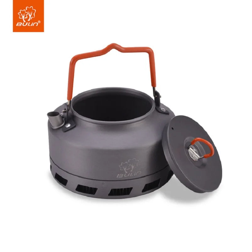 Portable Quick Heating Exchanger Camping Kettle Bulin BL200 1.1L 1.6L Camping Energy Saving Kettle Tea Coffee Pot