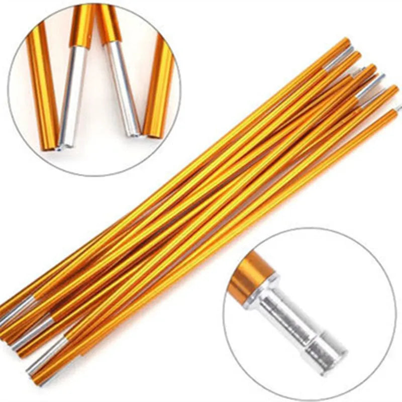 (2pcs/pair) Outdoor Tent Rod Alloy 8.5mm 9.5mm 11mm Camping Tent Pole Skelton