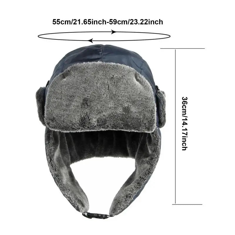 Warm Winter Caps For Hunting Warm Trapper Trooper Hunting Hats With Ear Flaps Outdoor