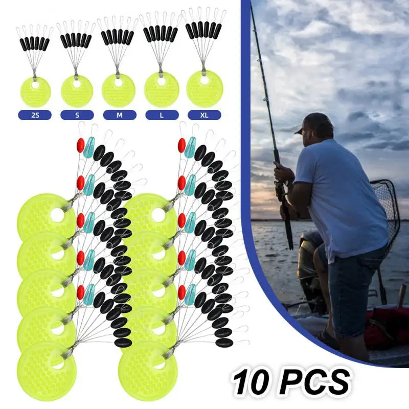 Rubber Silicon Space Bean Profession Fishing Float Resistance Anti-Strand Fishing