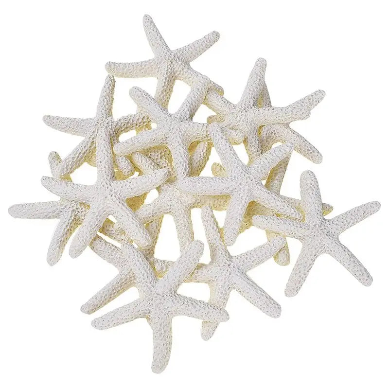 15 Pieces creamy-white Pencil Finger Starfish For Wedding Decor, Home Decor And Craft