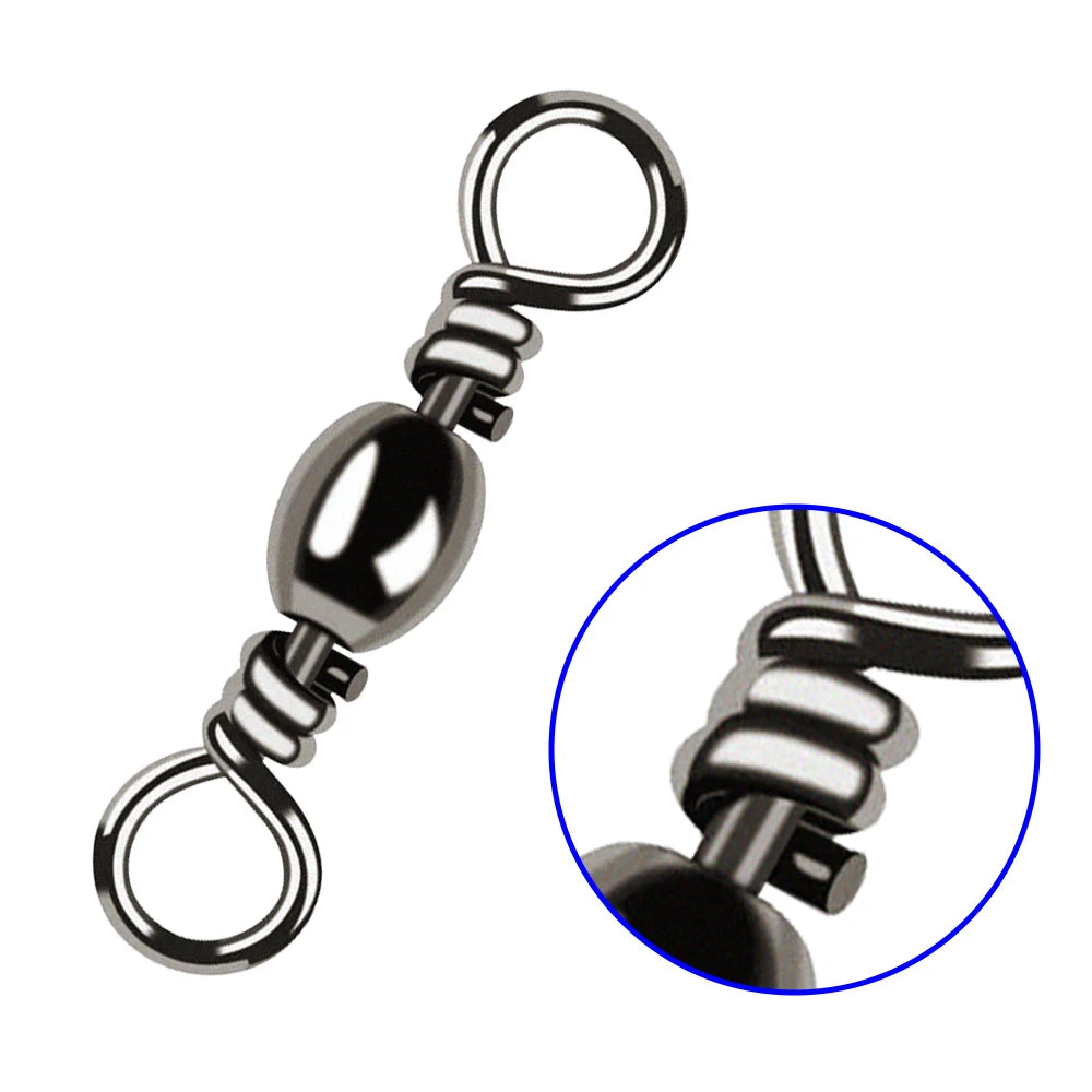 Bottle Swivel High Speed Figure Eight Ring 8 Figure Ring Connector Fishing Gear