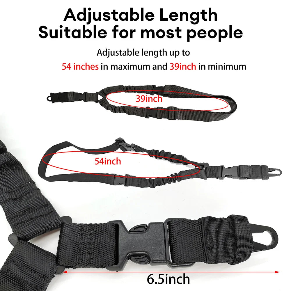 Shot Gun Belt Hunting Accessories Tactical Gear Tactical Single Point Gun Sling Shoulder