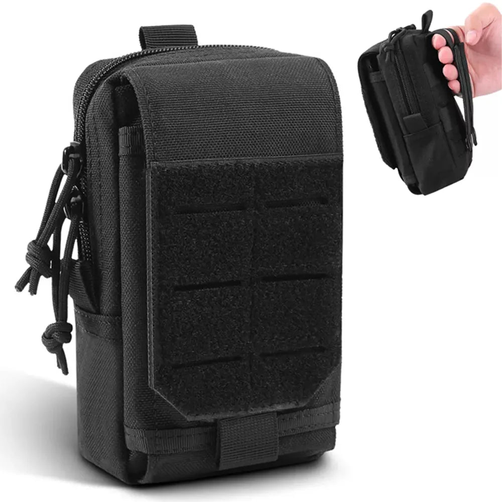 Tactical Molle Pouch Belt Waist Bag EDC Tool Pack Fanny Pack Mobile Phone Pouch