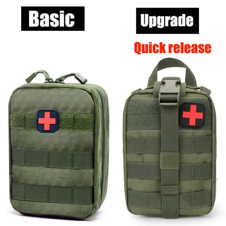 Tactical Waist Bag Military Molle EMT Quick Release First Aid Kit Medical Camping Hunting Accessories EDC Pack Outdoor Survival