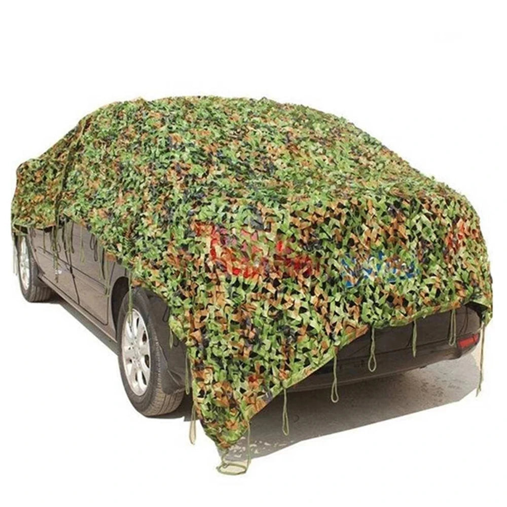 Woodland sunscreen camouflage net suitable for camping military hunting CS shooting